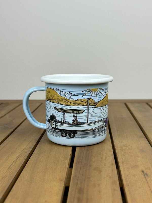 Road Trip Enamel Mug